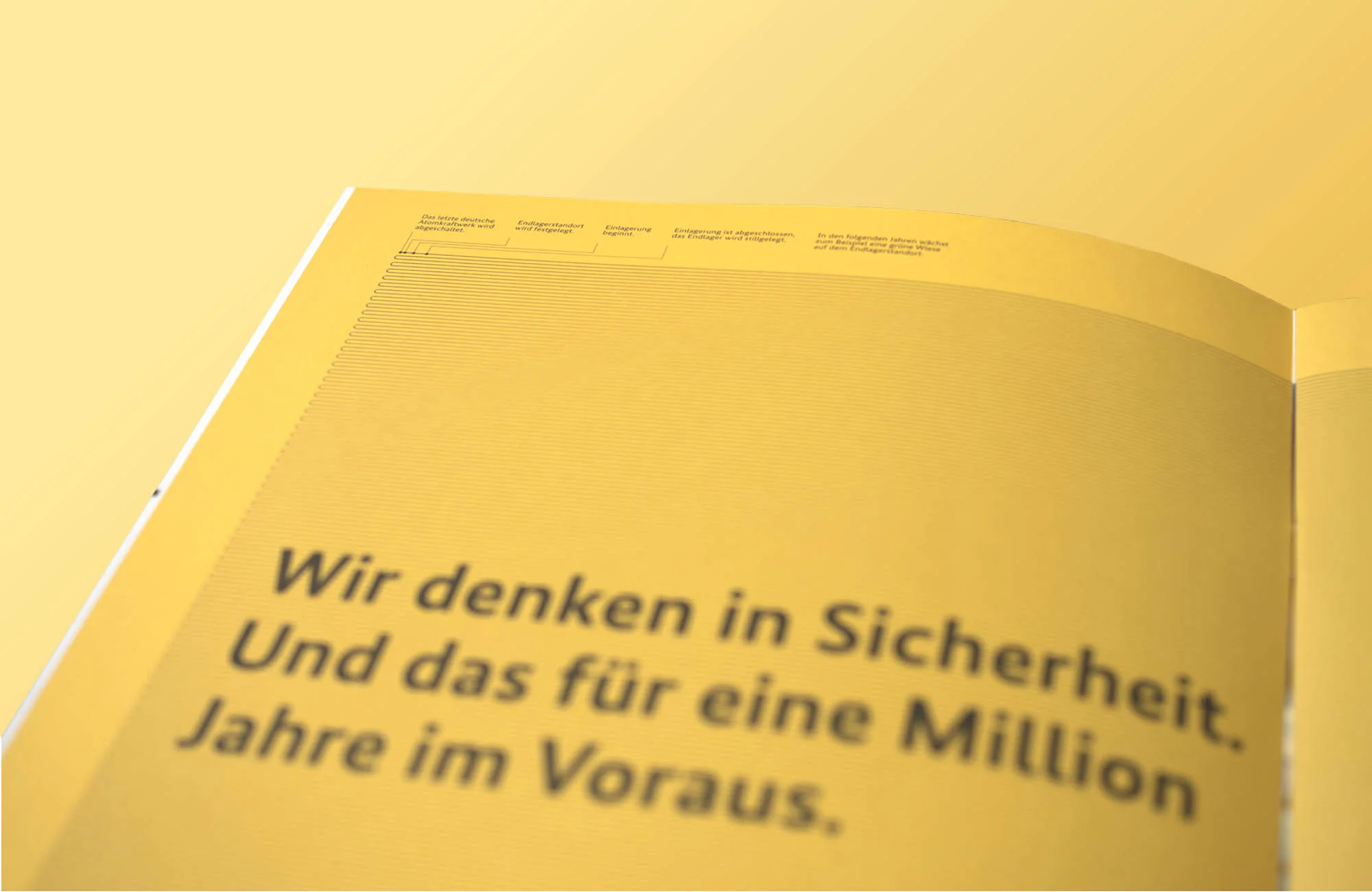 Broschüre Layout Satz Druck Grafik Typografie