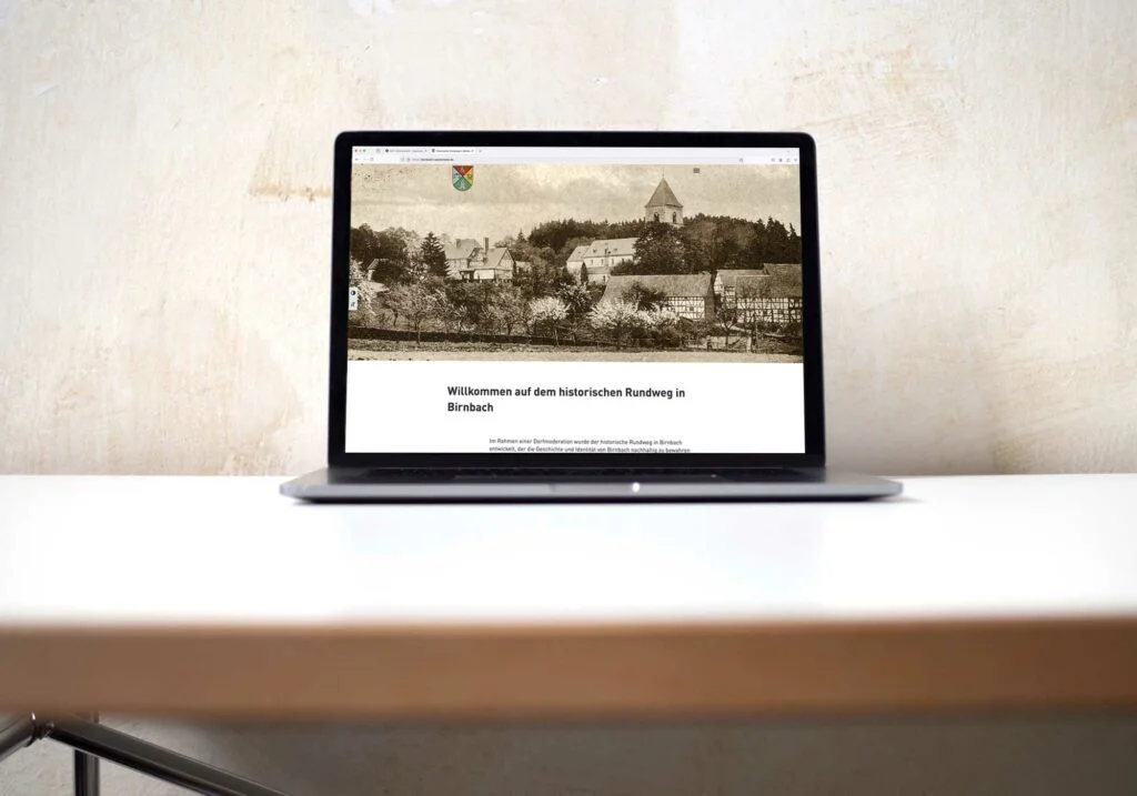 Website Homepage Birnbach Computer Desktop